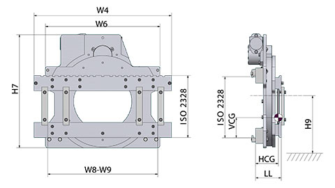 Rotators without sideshift - 360° (PRC) | CAM attachments